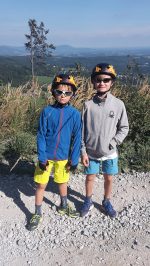 Mit den Mountainbikes vom Schöckl